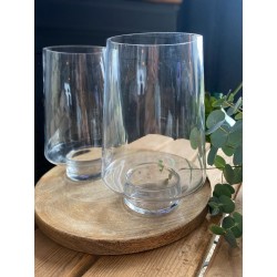 VASE VERRE TRANSPARENT