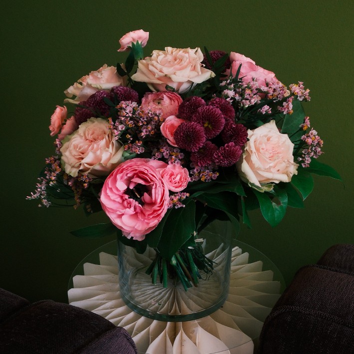 BOUQUET DE ROSES POUR MAMAN