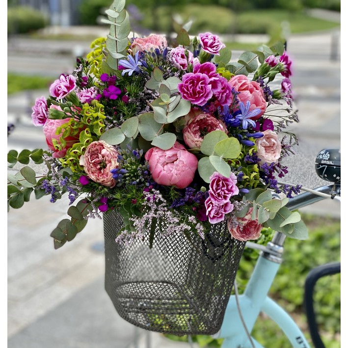 CREATION DU FLEURISTE ROSE
