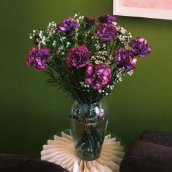 BOUQUET D OEILLETS - Une émotion sincère