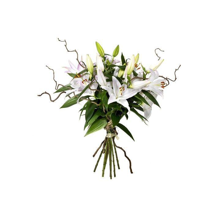 Bouquet Longues Tiges Lys Oriental Extra