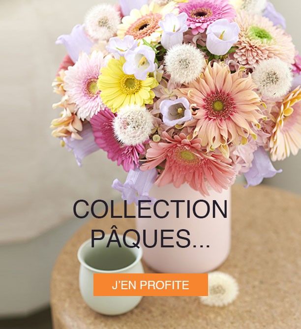 BOUQUET PAQUES HIBISCUS FLEURS NANTES